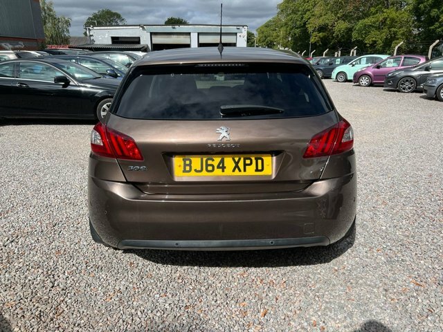 Peugeot 308 2.0 Bluehdi Feline Hatchback Euro BJ64XPD Brown #6