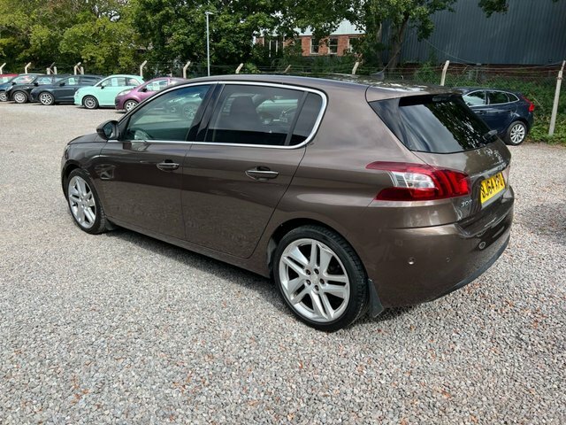 Peugeot 308 2.0 Bluehdi Feline Hatchback Euro BJ64XPD Brown #5