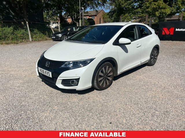 Honda Civic 1.8 I-vtec Se Plus Navi Hatchback Man White #3