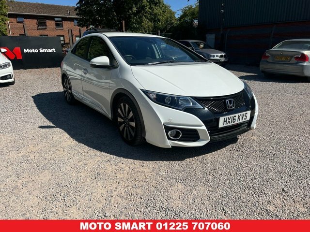 Honda Civic 1.8 I-vtec Se Plus Navi Hatchback Man White