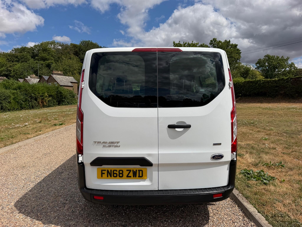Ford Transit Custom 2.0 L 2.0 320 Ecoblue Kombi L2 H1 Euro 6 Ss White #5