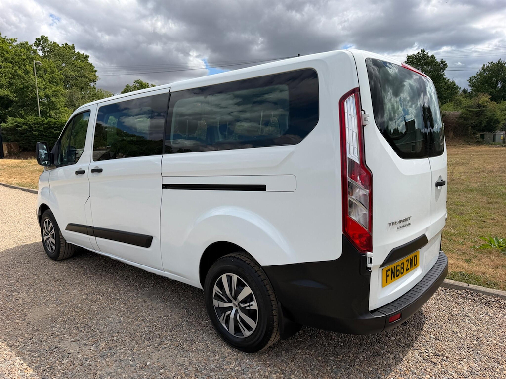 Ford Transit Custom 2.0 L 2.0 320 Ecoblue Kombi L2 H1 Euro 6 Ss White #4