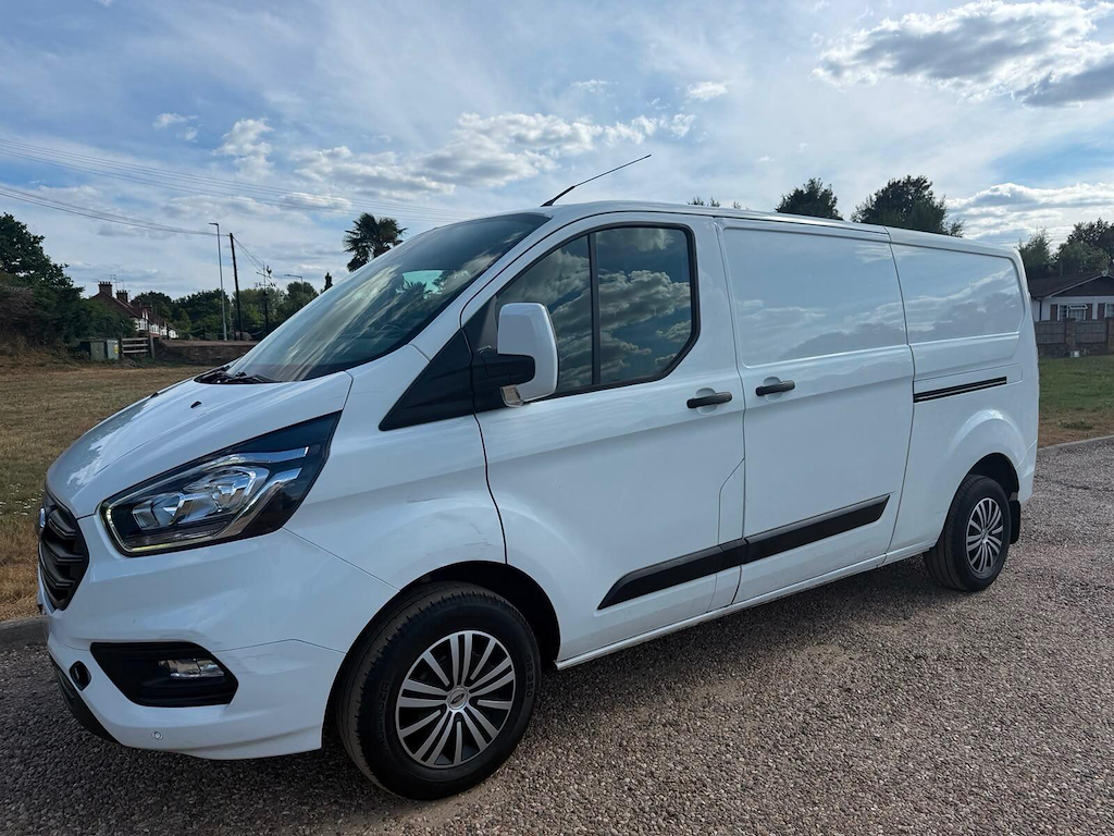 Ford Transit Custom 2.0 L 2.0 300 Ecoblue Trend L2 H1 Euro 6 White #3
