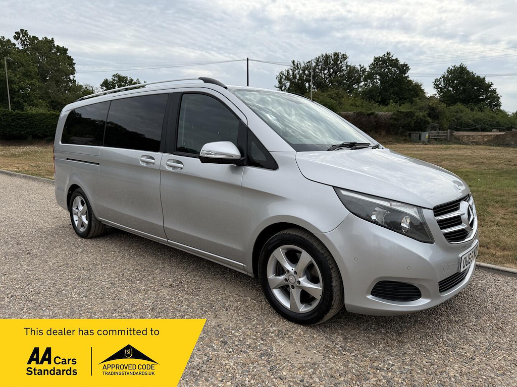 Mercedes-Benz V Class 2.2 L 2.2 Bluetec Se G-tronic Euro 6 Ss 8 Silver