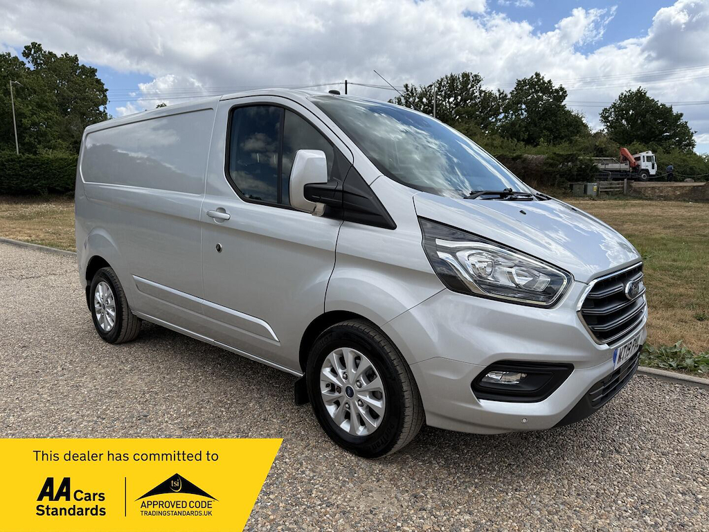 Ford Transit Custom 2.0 L 2.0 280 Ecoblue Limited L1 H1 Euro 6 Silver