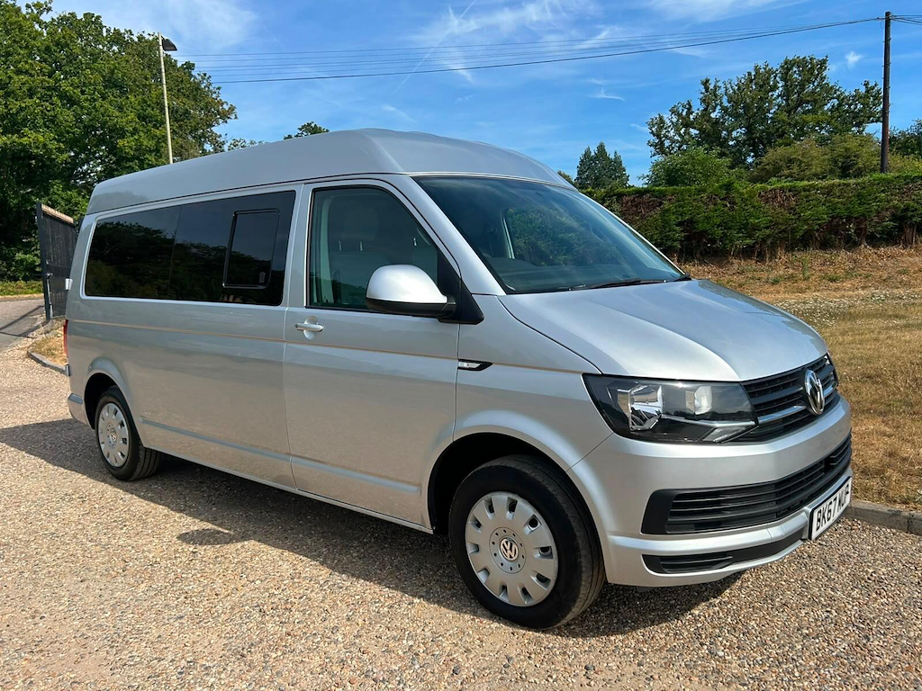 Volkswagen Transporter 2.0 Tdi T30 Bluemotion Tech Highline Crew Van Fwd Brown #8
