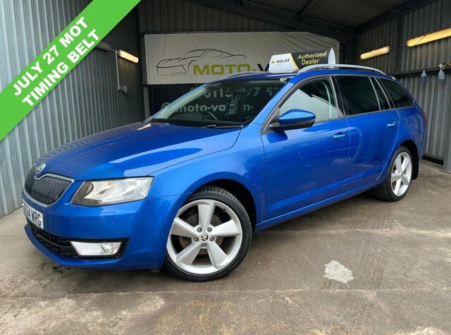 Skoda Octavia 2.0 Tdi Elegance Estate 4Wd Euro DE64WRG Blue