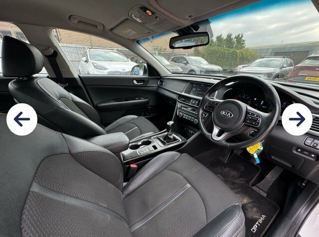 Kia Optima 1.7 Crdi 3 Saloon Euro 6 S S White #3