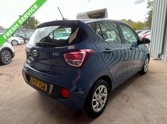 Hyundai I10 1.0 Se Hatchback Euro 6 66 Ps AY67YGW Blue #3