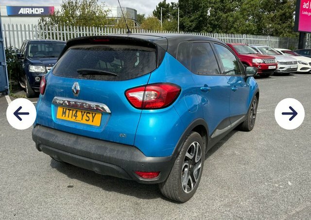 Renault Captur 1.5 Dci Dynamique S Medianav Suv Edc Eu Blue #2