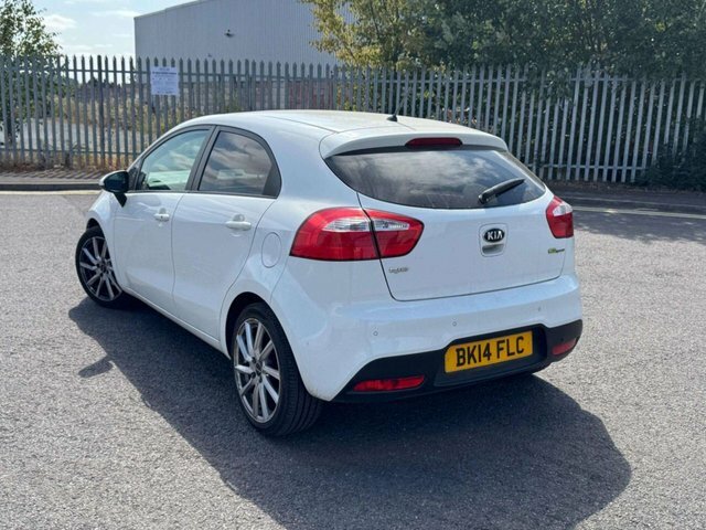 Kia RIO 1.4 Ecodynamics 4 Hatchback Euro BK14FLC White #3