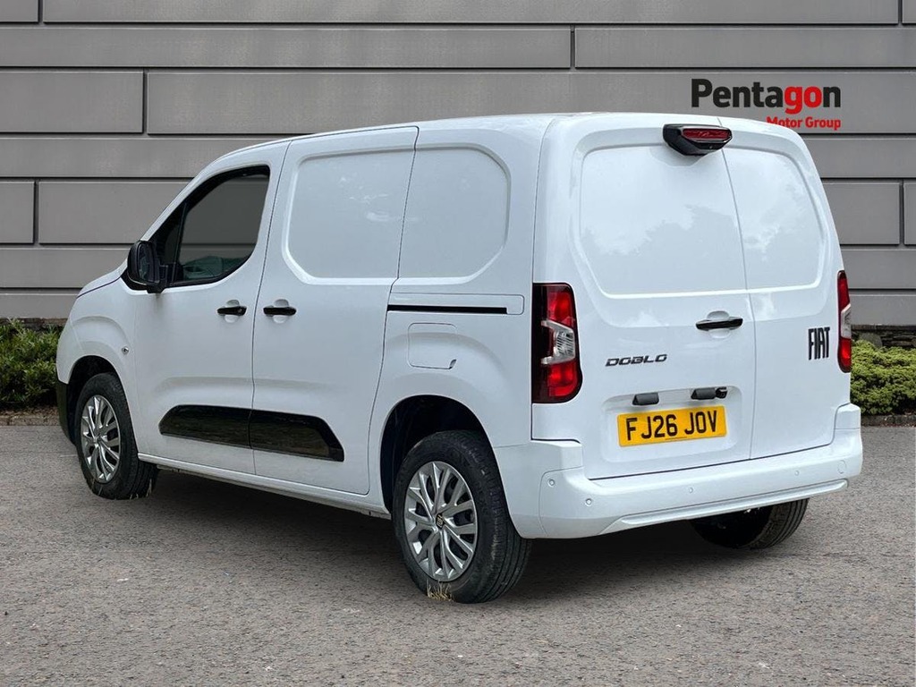 Fiat Doblo 1.5 Multijet3 1000Kg Primo Panel Van Au FJ26JOV White #2