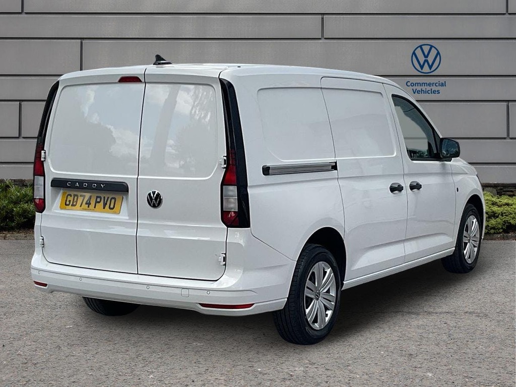 Volkswagen Caddy Maxi 2.0 Tdi C20 Commerce Plus Panel Van 6Dr Man White #4