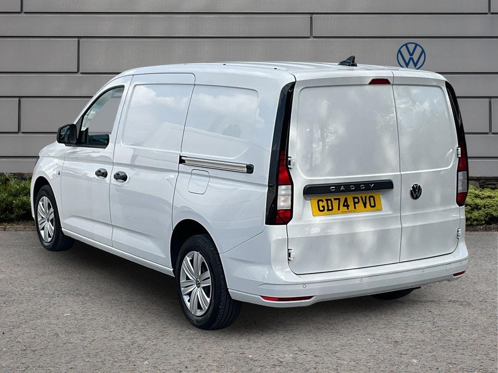 Volkswagen Caddy Maxi 2.0 Tdi C20 Commerce Plus Panel Van 6Dr Man White #2