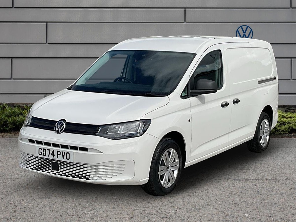Volkswagen Caddy Maxi 2.0 Tdi C20 Commerce Plus Panel Van 6Dr Man White #3