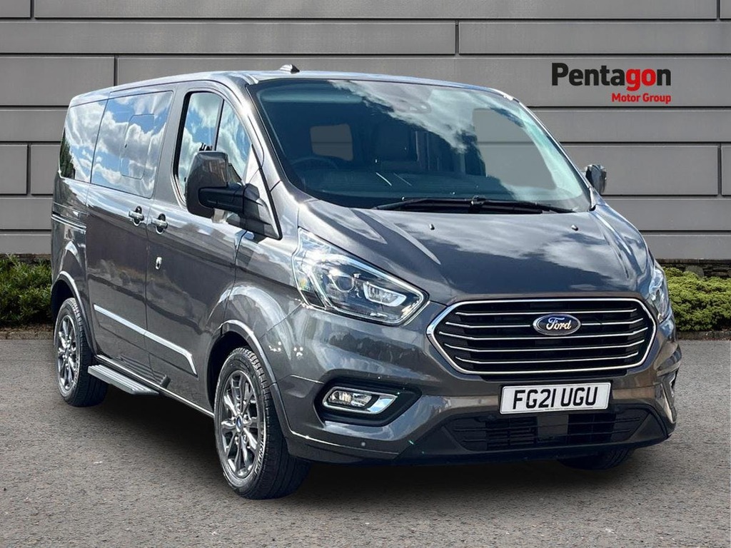 Ford Tourneo Custom 2.0 320 Ecoblue Mhev Titanium X Minibus Double Cab Grey