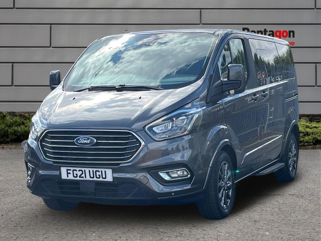 Ford Tourneo Custom 2.0 320 Ecoblue Mhev Titanium X Minibus Double Cab Grey #3
