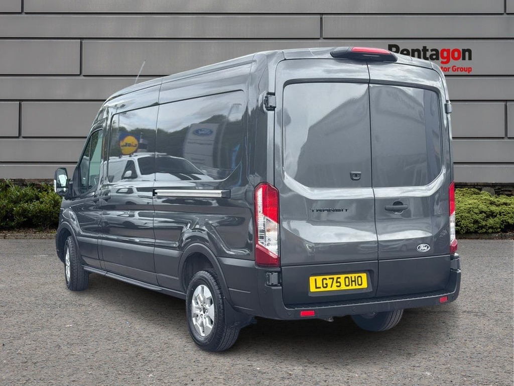 Ford Transit Custom 320 Tdci 136 L2h1 Limited Ecoblue Double Cab 6 Sea Silver #2