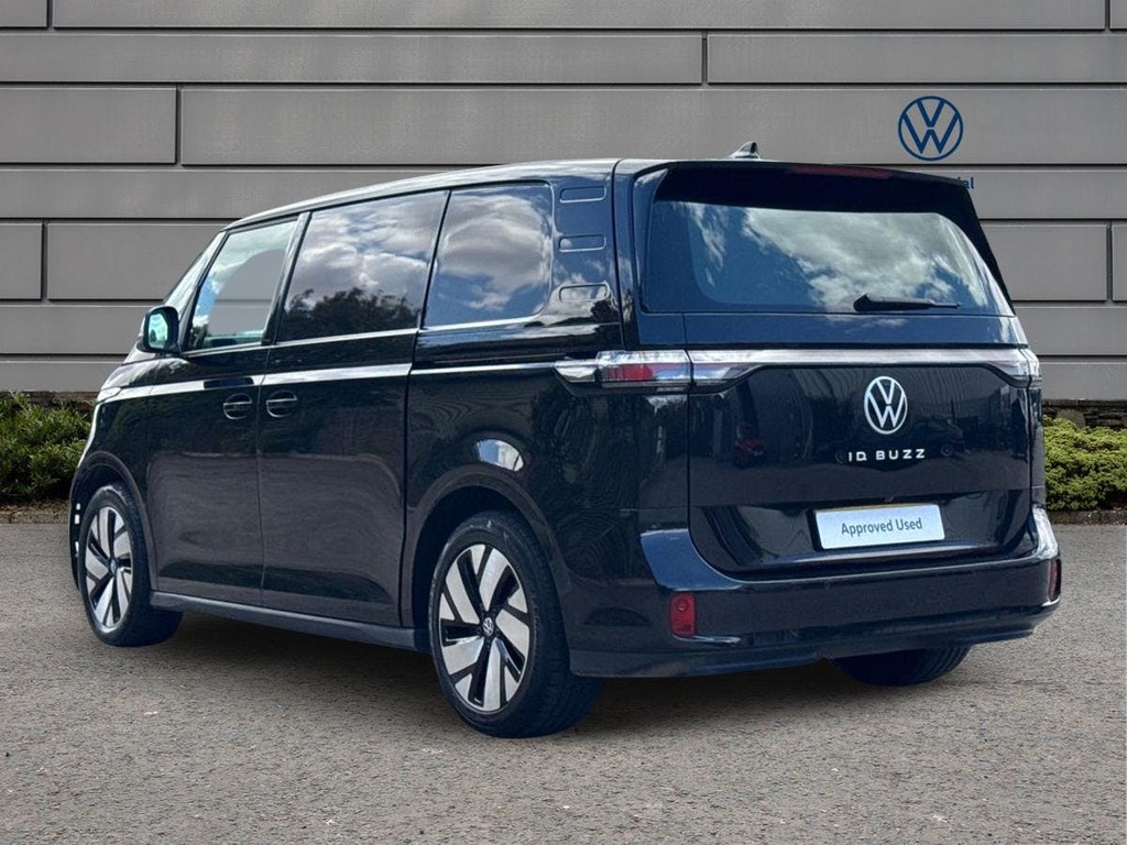Volkswagen ID.Buzz Pro 79Kwh Commerce Plus Panel Van Aut Black #2