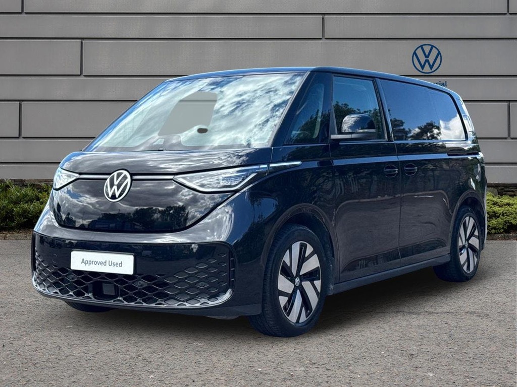 Volkswagen ID.Buzz Pro 79Kwh Commerce Plus Panel Van Aut Black #3