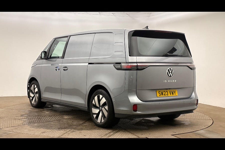 Volkswagen ID.Buzz Pro 77Kwh Commerce Plus Panel Van Aut Silver #2