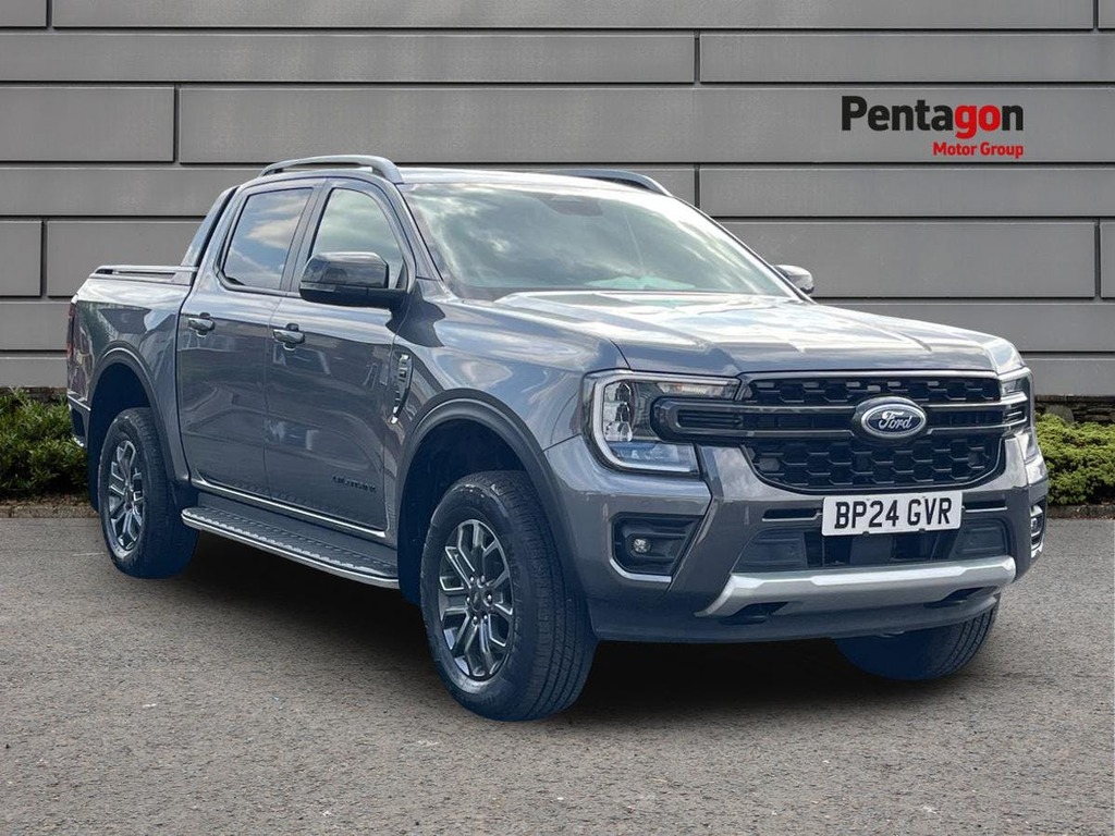Ford Ranger 3.0 Td V6 Ecoblue Wildtrak Pickup Double Cab D Grey