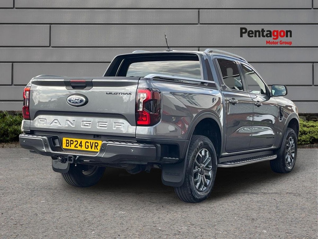 Ford Ranger 3.0 Td V6 Ecoblue Wildtrak Pickup Double Cab D Grey #4