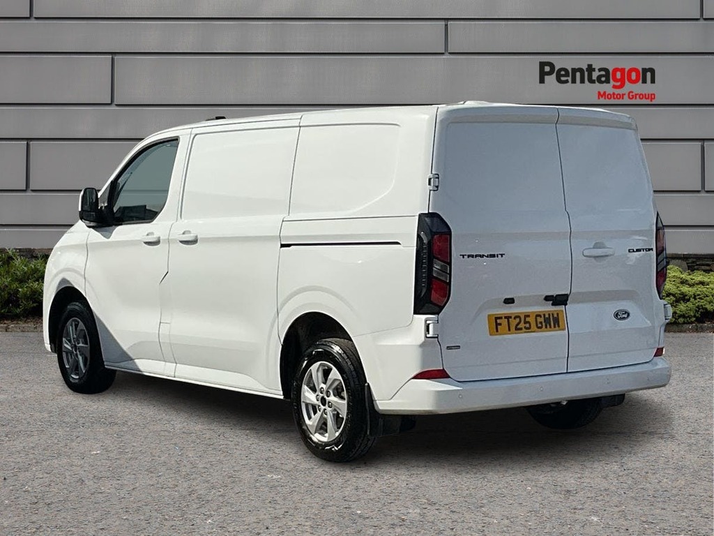 Ford Transit Custom 2.5 320 Duratec 11.8Kwh Limited Panel Van Petr White #2
