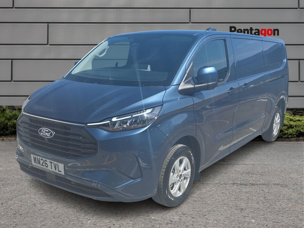 Ford Transit Custom 2.5 320 Duratec 11.8Kwh Limited Panel Van Petr Blue #3