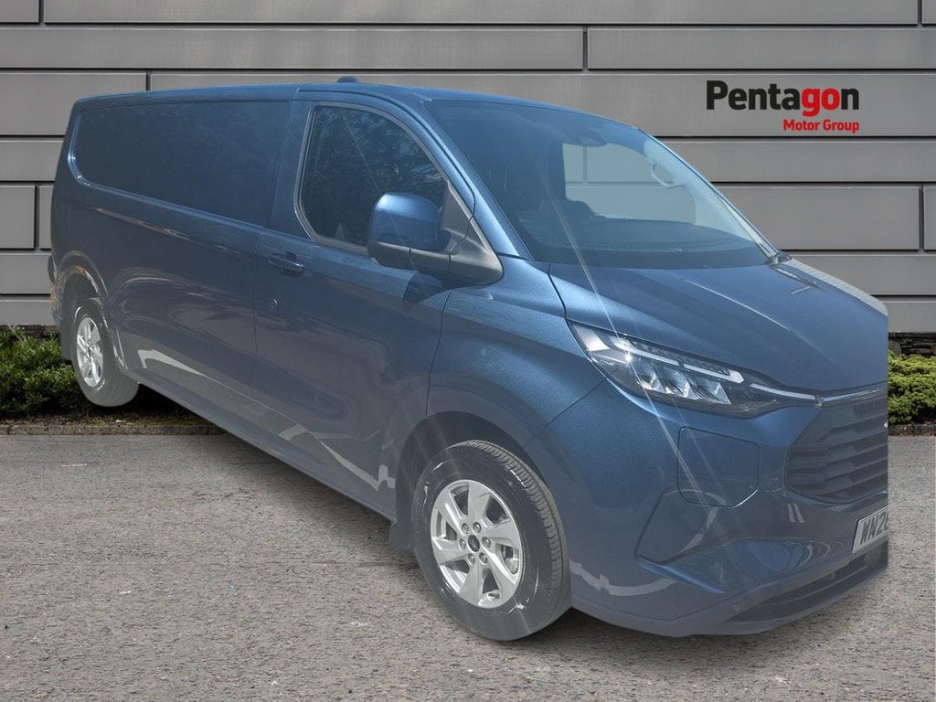 Ford Transit Custom 2.5 320 Duratec 11.8Kwh Limited Panel Van Petr Blue