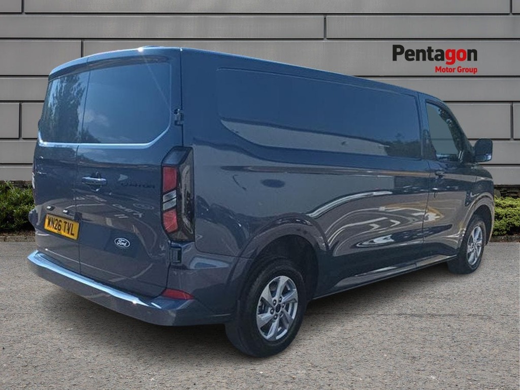 Ford Transit Custom 2.5 320 Duratec 11.8Kwh Limited Panel Van Petr Blue #4