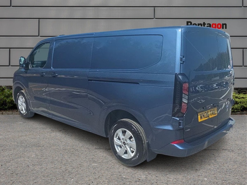 Ford Transit Custom 2.5 320 Duratec 11.8Kwh Limited Panel Van Petr Blue #2