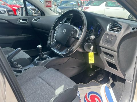Citroen C4 1.6 Bluehdi Vtr Plus 98 Bhp Free Road Tax, Upt Grey #10