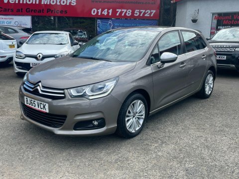 Citroen C4 1.6 Bluehdi Vtr Plus 98 Bhp Free Road Tax, Upt Grey #2