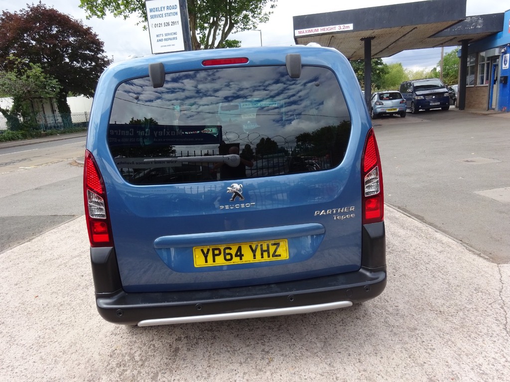 Peugeot Partner Tepee 1.6 Hdi 115 Outdoor Blue #6