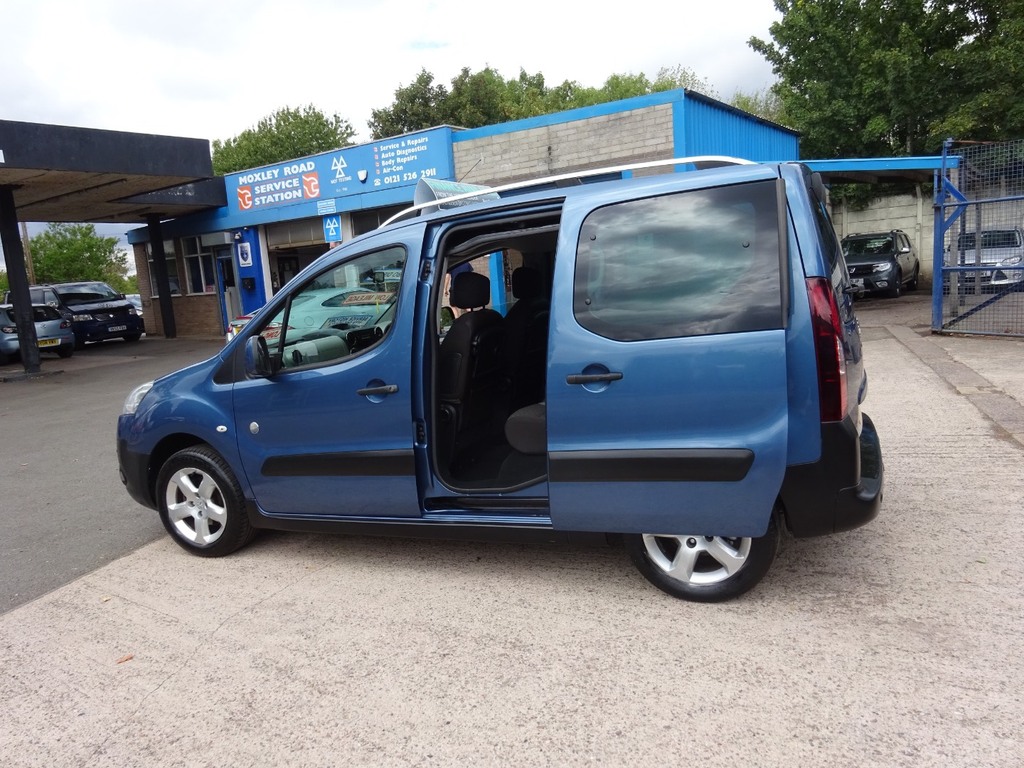 Peugeot Partner Tepee Tepee 1.6 Hdi Tepee Outdoor Silver #9