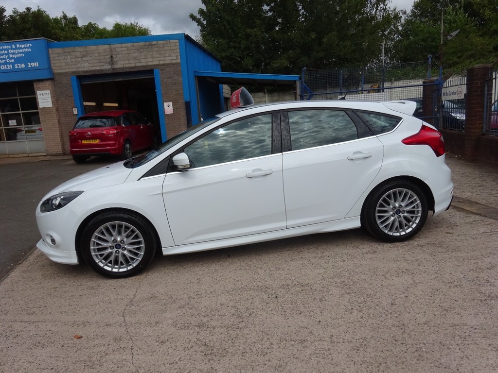 Ford Focus 2.0 Tdci 163 Zetec S White #3