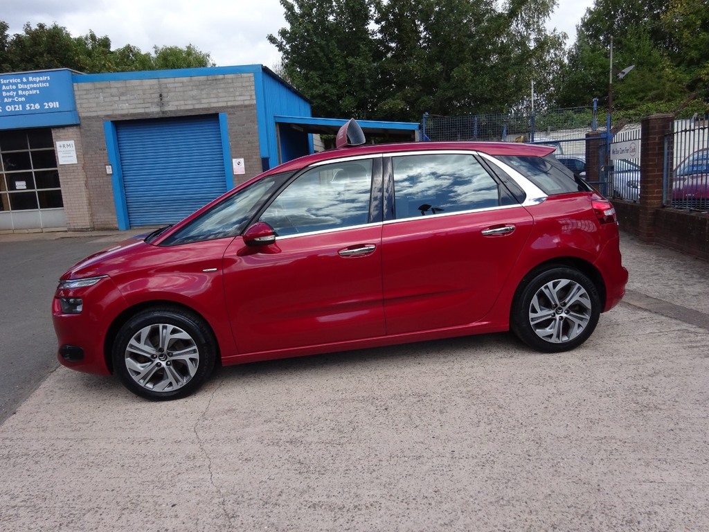Citroen C4 Picasso 1.6 Bluehdi Exclusive Red #4