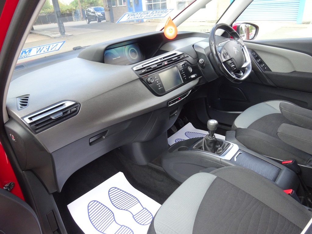 Citroen C4 Picasso Picasso 1.6L Bluehdi Vtr Plus 98 Bhp Silver #11