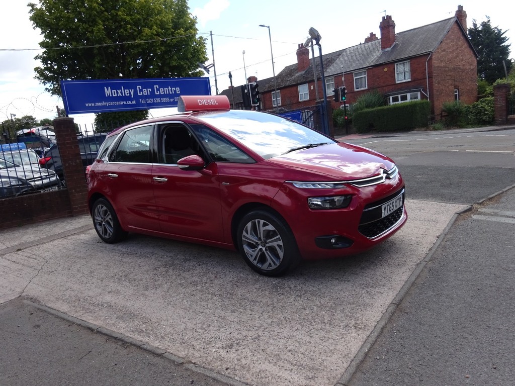 Citroen C4 Picasso 1.6 Bluehdi Exclusive Red