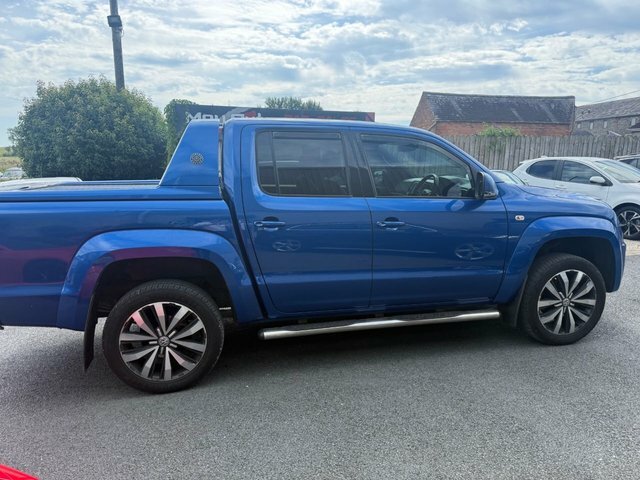 Volkswagen Amarok 2019 3.0 Tdi V6 Aventura Pickup Double Cab Die Blue #2