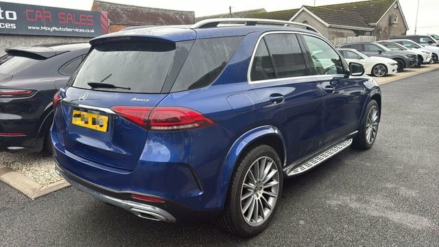 Mercedes-Benz GLE Class 2021 2.0 Gle300d Amg Line Premium Suv Blue #3