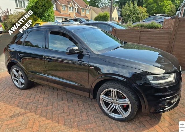 Audi Q3 2014 2.0 Tdi S Line Plus Suv S Tronic Q Black