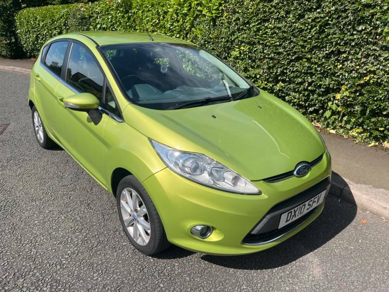 Ford Fiesta 1.25 Zetec 82 Green