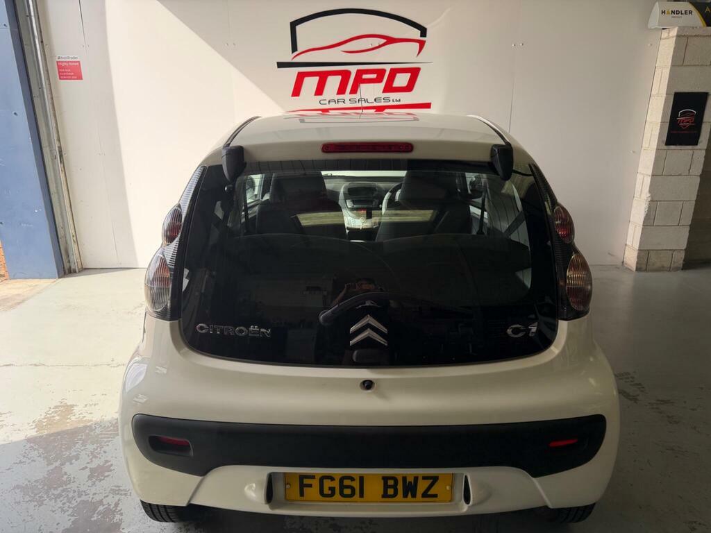 Citroen C1 Vtr 5-Door 20 Road Tax, Economical White #24