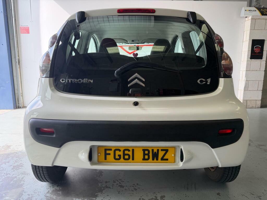 Citroen C1 Vtr 5-Door 20 Road Tax, Economical White #25