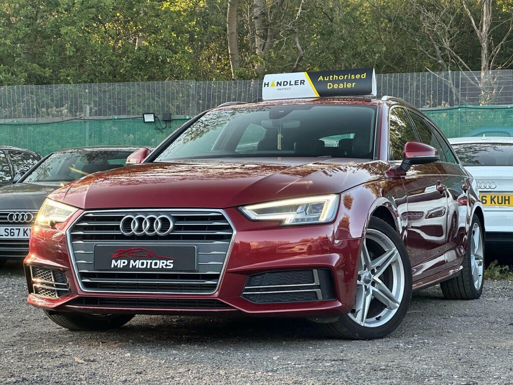 Audi A4 Avant 2.0 Tfsi S Line S Tronic Euro 6 Ss Red #3