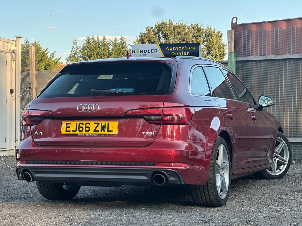 Audi A4 Avant 2.0 Tfsi S Line S Tronic Euro 6 Ss Red #4