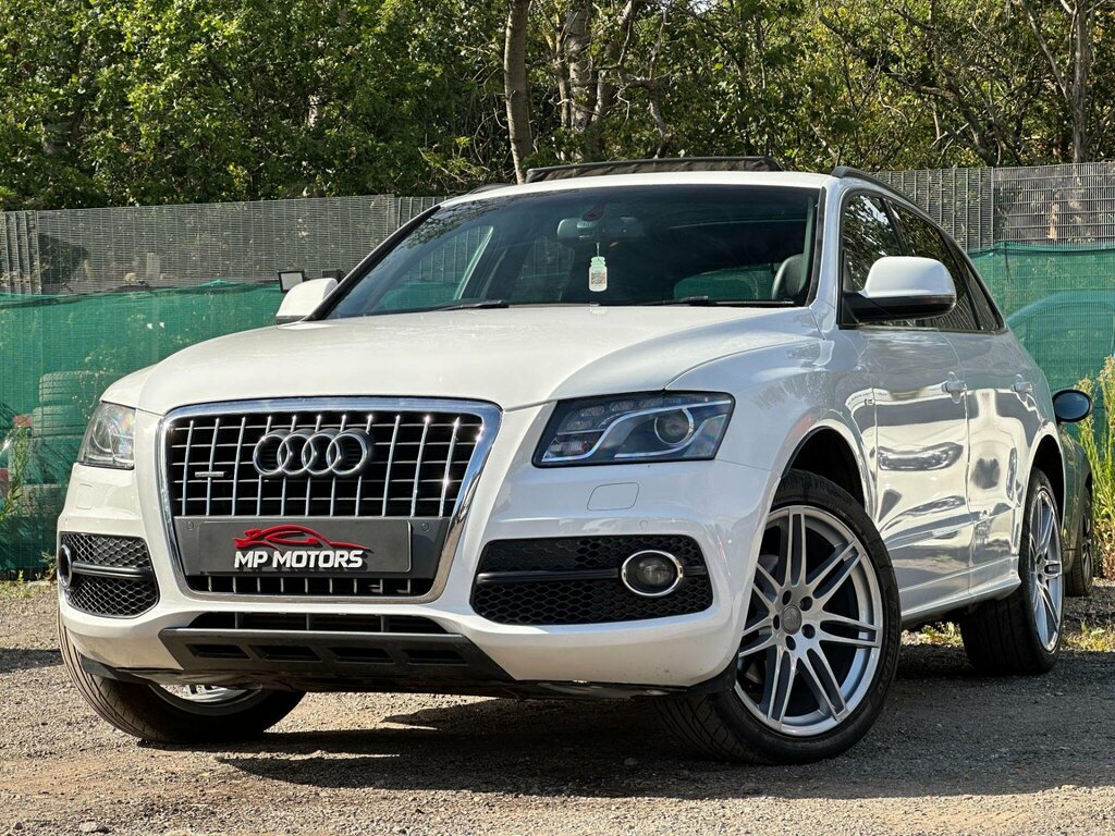 Audi Q5 2.0 Tfsi S Line S Tronic Quattro Euro 5 White #6