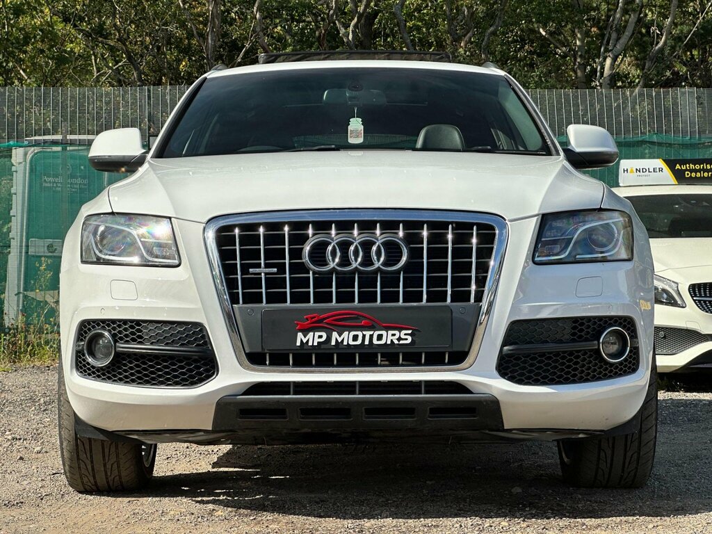 Audi Q5 2.0 Tfsi S Line S Tronic Quattro Euro 5 White #5